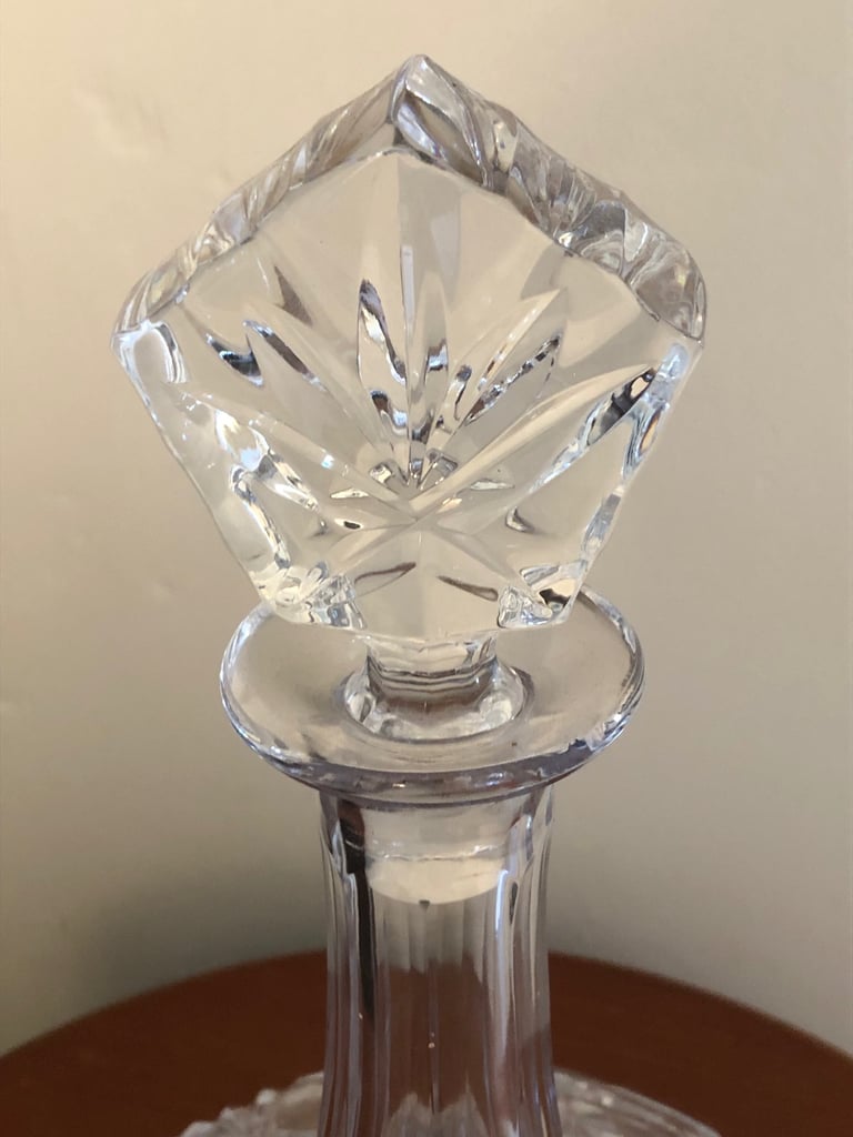 Lead Crystal Whisky Decanter 