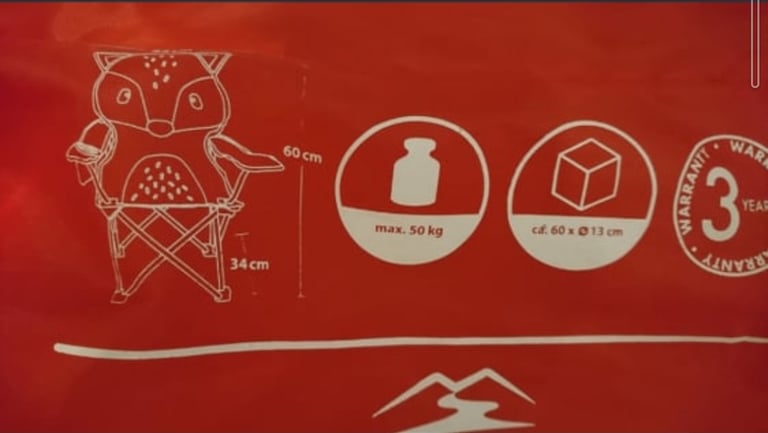 Children camping seat 