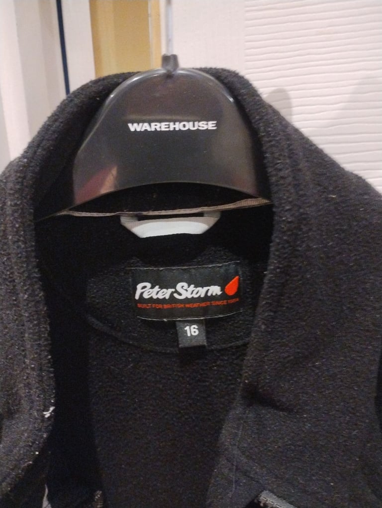 Peter storm ladies fleece size 16