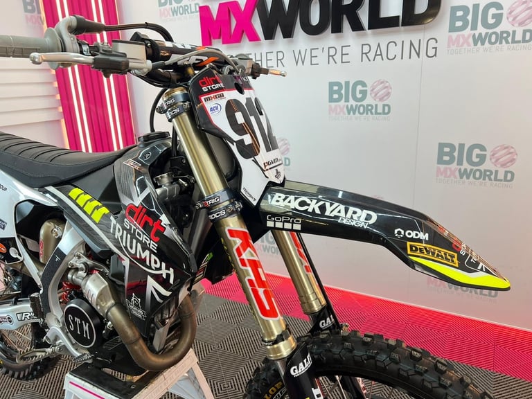 Triumph TF450 RC 2025 - INC VAT- FULLY PREPPED RACE BIKE // NEVER BEEN ON TRACK 