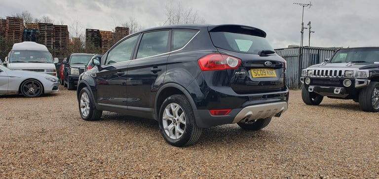 2009 FORD KUGA 2.0 TDCi ZETEC 5 DOOR 6 SPEED MANUAL BLACK