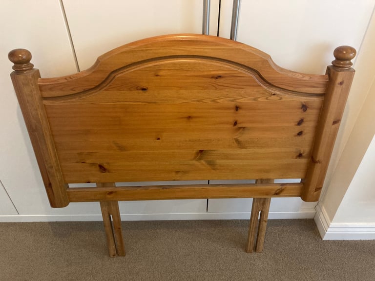 Single pine ducal headboard (x2 available)