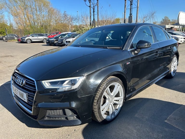 2017 Audi A3 2.0 Turbo Diesel (TDI), S Line, Saloon, 4 Door, Manual, Euro 6. Saloon Diesel Manual
