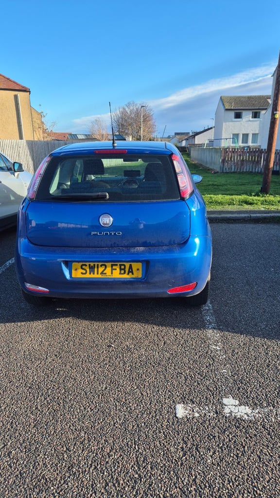 Cheap Fiat, PUNTO, Hatchback, 2012, Manual, 1368 (cc),3 doors for sale in Buckie, Banffshire