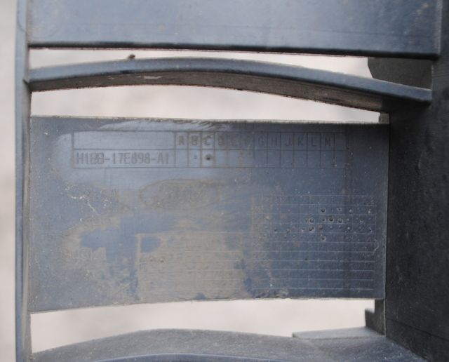 2019 FORD FIESTA MK8 ST-Line 1.0 EcoBoost RADIATOR COWLING AIR INTRAKE DUCT DEFLECTOR