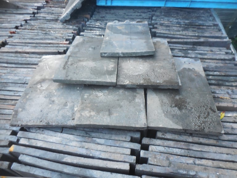 Rosemary roof tiles   50p each     slates chimney pots ridges etc 
