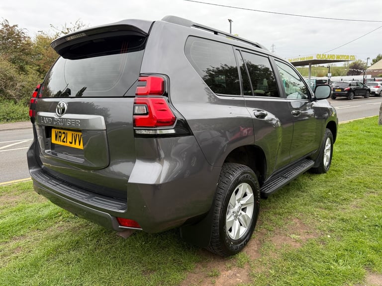 2021 Toyota Land Cruiser 2.8D 204 Active Commercial Auto REAR SEAT CONVERSION 1 OWNER PLUS VAT PA...