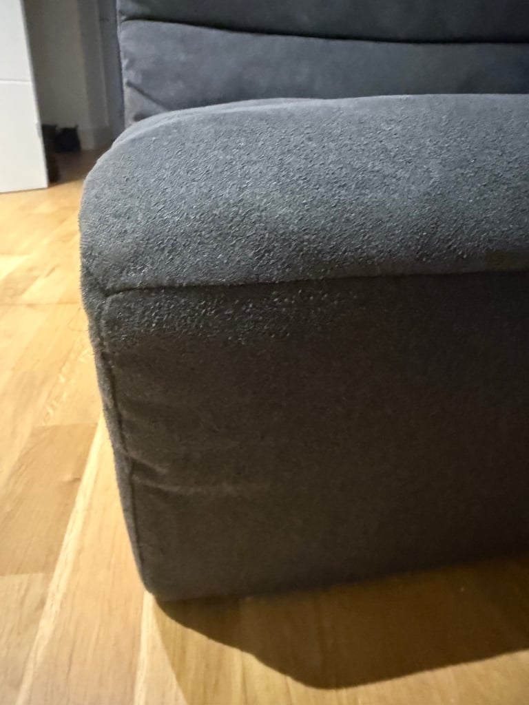 Dwell** dark grey fabric sofa chair super comfy ** mint condition