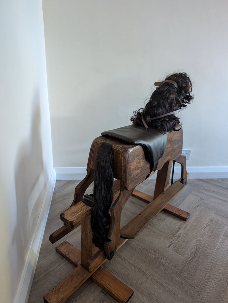 image for Wooden rocking horse