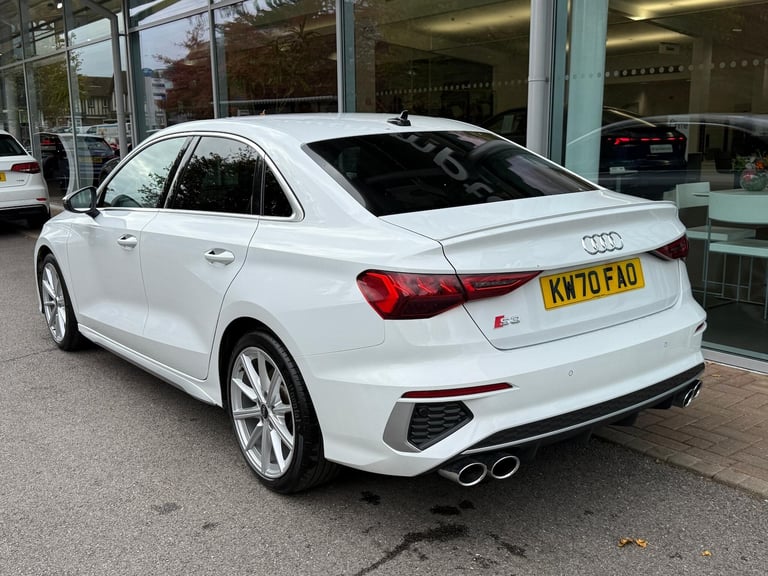 2020 Audi S3 2.0 TFSI Saloon 4dr Petrol S Tronic quattro Euro 6 (s/s) (310 ps) SALOON Petrol Auto...