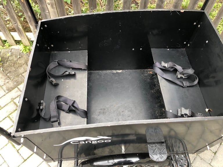 Cangoo Electric E Bike Extra Large 4 Seater Cargo Bike