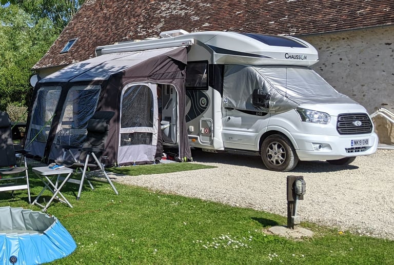 Motorhome Awning - blow up