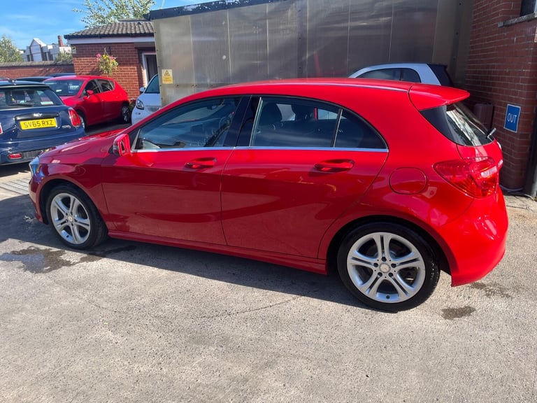 MERCEDES-BENZ A CLASS 1.5 A180 CDI Sport Edition in Jupiter Red 2015