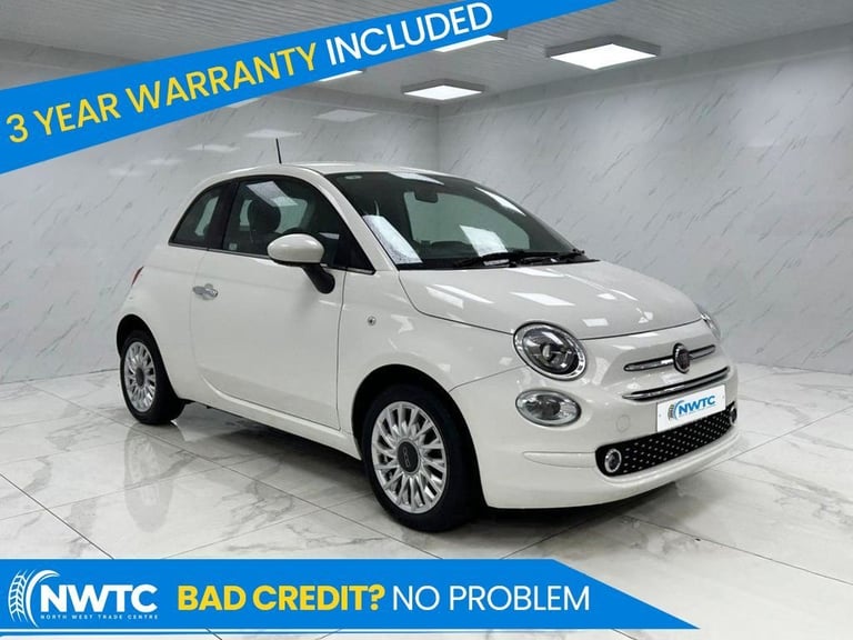 2020 Fiat 500 1.2 Lounge Hatchback 3dr Petrol Manual Euro 6 (s/s) (69 bhp) 1 FORMER OWNER Hatchba...