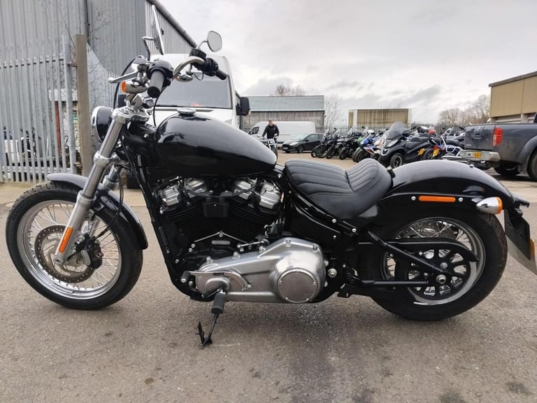 2021 21 HARLEY DAVIDSON FXST SOFTAIL STANDARD 1745 CUSTOM CRUISER BLACK- INC VAT