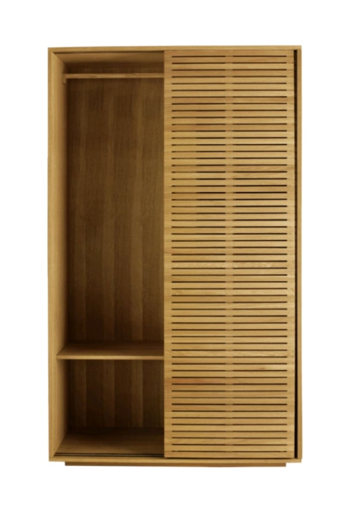 Natural oak wardrobe 