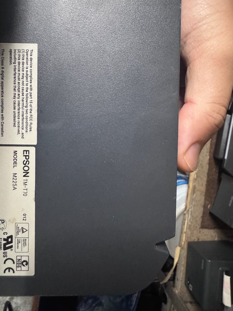 Epson 5x lot of receipt printer 