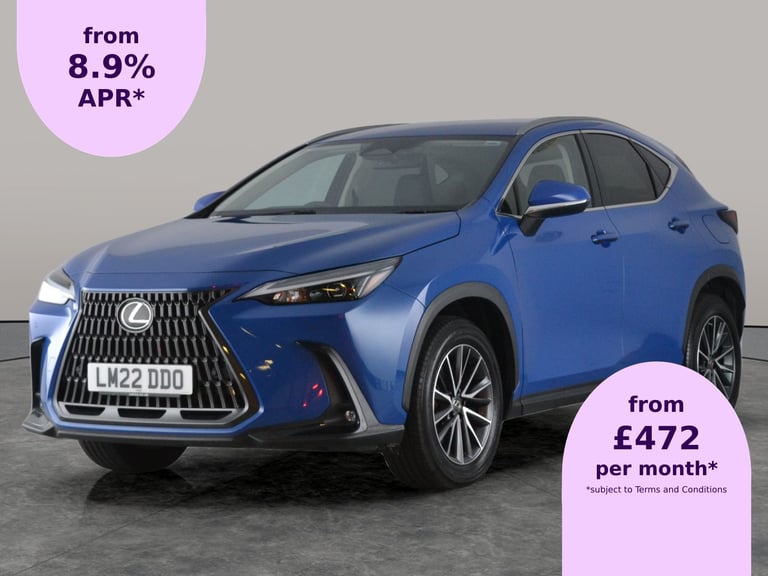 2022 Lexus NX 2.5 350h SUV 5dr Petrol Hybrid E-CVT 4WD Euro 6 (s/s) (245 ps) - REVERSE CA Suv Hyb...
