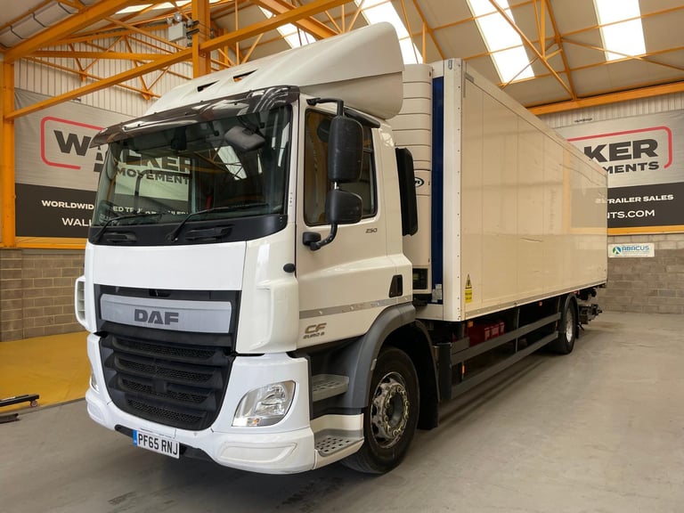 DAF CF250 *EURO 6*, 4X2 18 TONNE FRIDGE/FREEZER – 2016 – PF65 RNJ