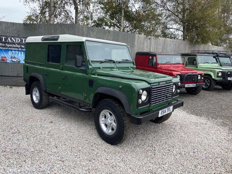 1998 Land Rover Defender Hard Top TDCi PANEL VAN DIESEL Manual