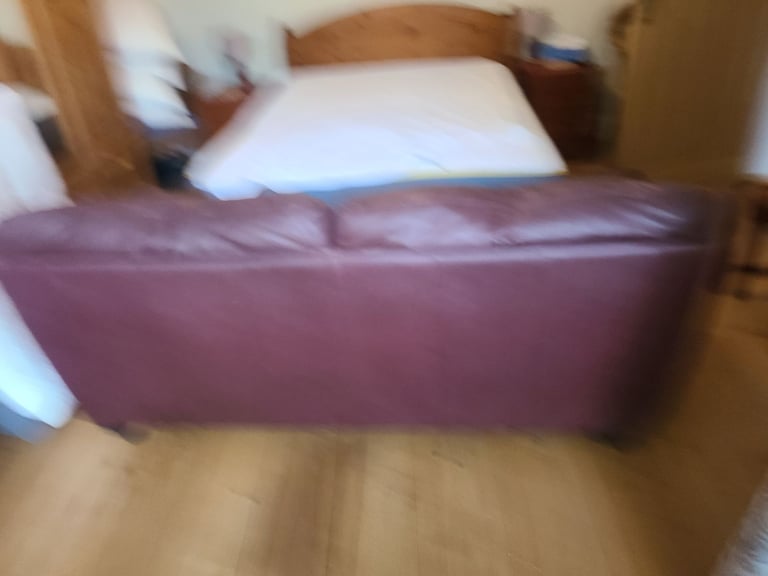 Leather sofas. 2 and 3 seat.