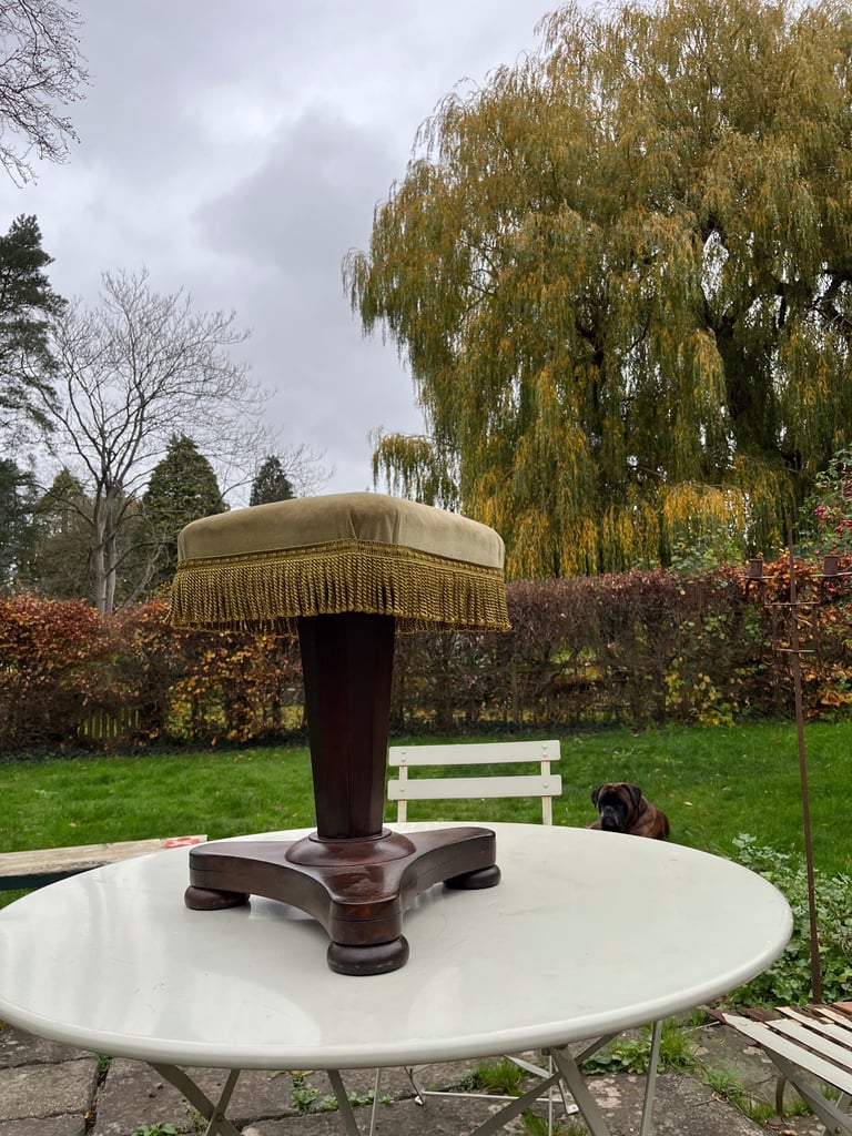 image for Victorian mahogany stool