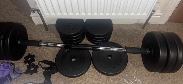 image for Black , weight set. Detachable.