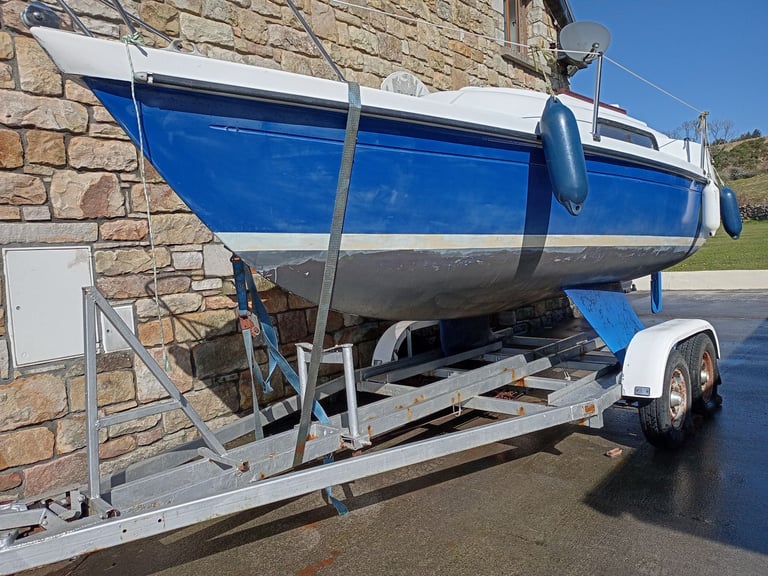 23ft Pandora Sailing Yacht with Road Trailer