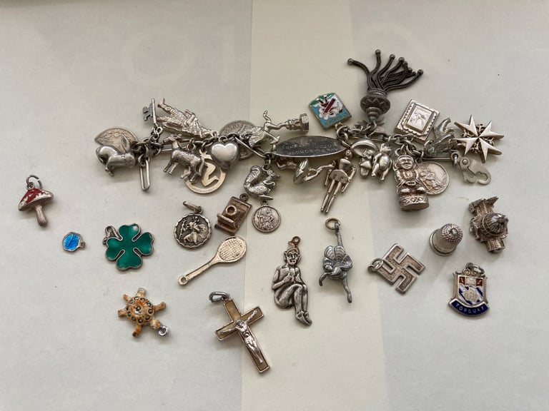 image for Vintage Charm Bracelet 