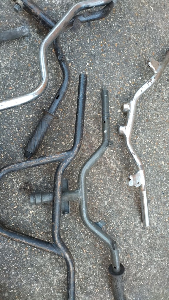 vintage motorcycle moped james handlebars joblot. uk free delivery 