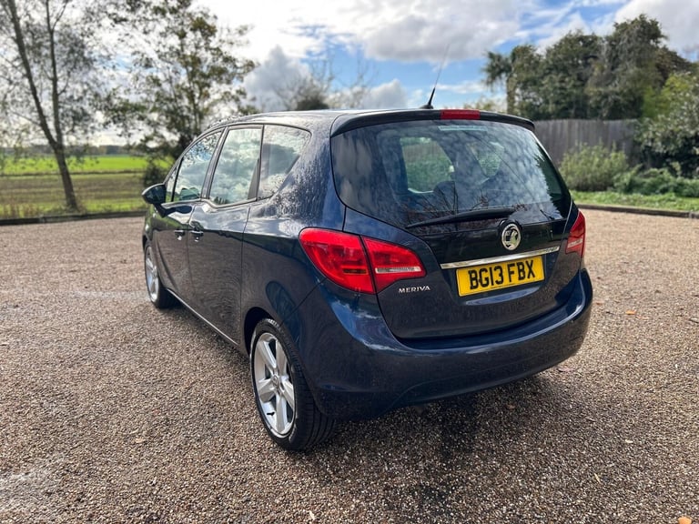 2013 Vauxhall Meriva 1.4 16V Exclusiv Euro 5 5dr MPV Petrol Manual