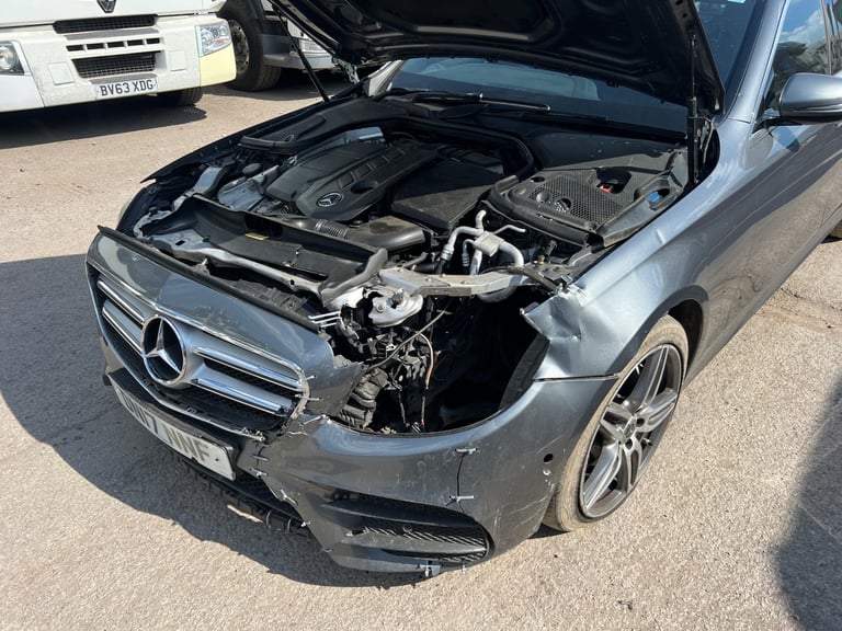 2017 MERCEDES BENZ E CLASS E220 AMG LINE 2.0 AUTO DIESEL DAMAGED SALVAGE 