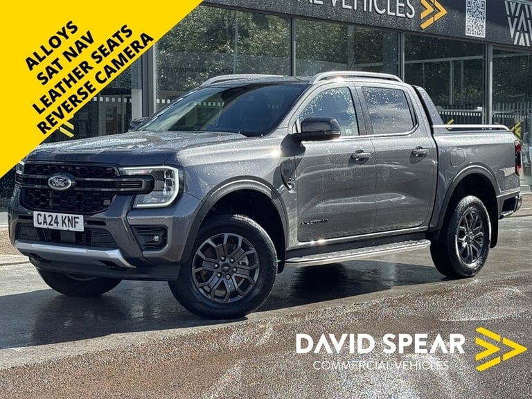 image for 2024 Ford Ranger TD 205ps Wildtrak 4WD Euro 6 with 18 Alloys, Leather, Sat Nav, Rev Cam &amp; 1 P...