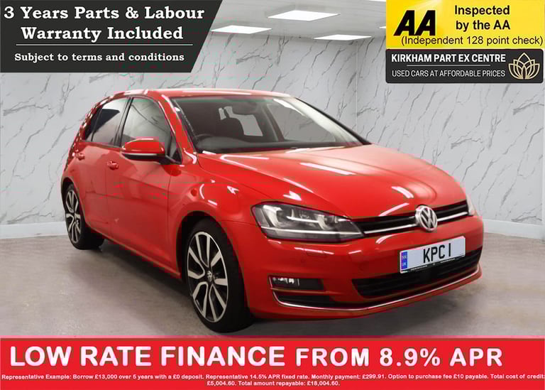 2014 Volkswagen Golf 2.0 TDI GT 5dr DSG HATCHBACK DIESEL Automatic