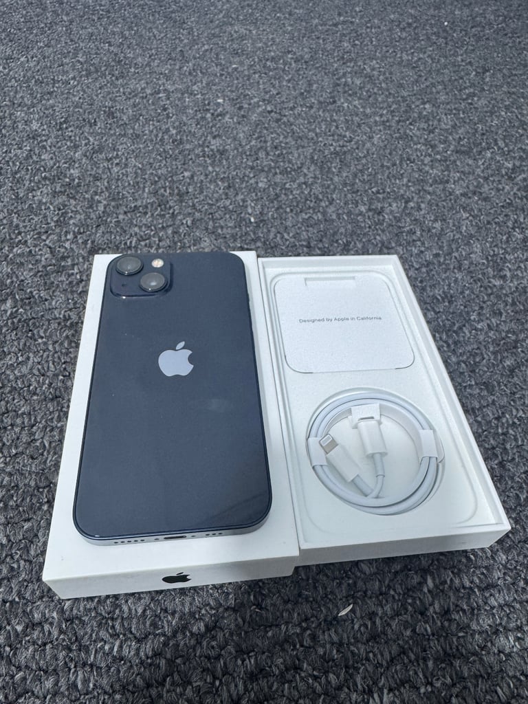 image for iPhone 13 midnight 128GB unlocked 