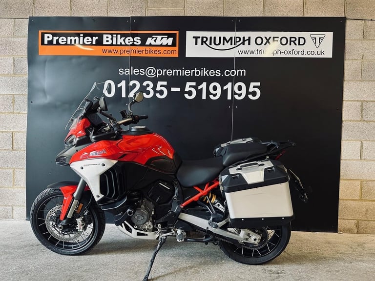 Stunning One Owner 2024/24 Ducati Multi V4S Rally Radar . 