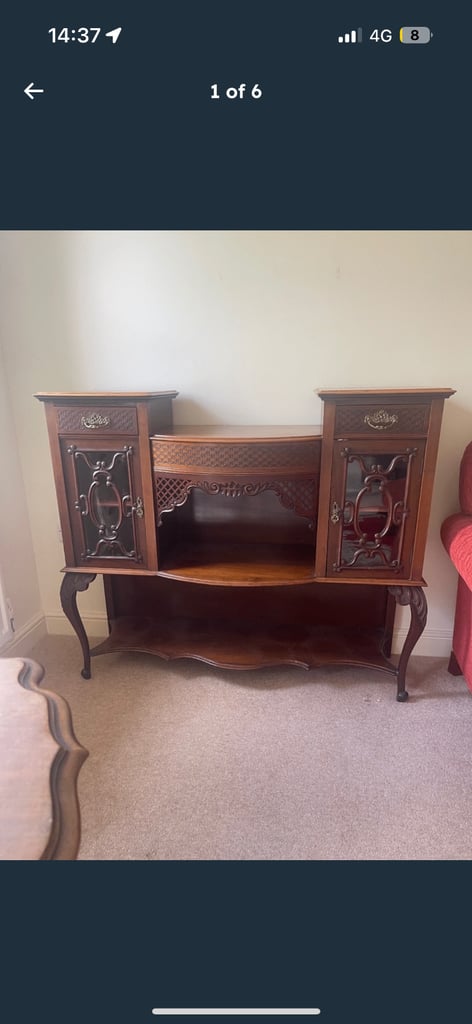 image for Antique Sideboard possible Delivery 122 cm wide 40 cm deep 103cm high