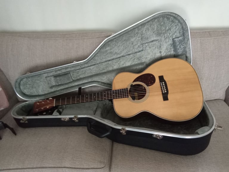 image for Eastman E20 OM TC MR guitar/ Hiscox pro 2 case/ Fishman rare earth blend pick-up.