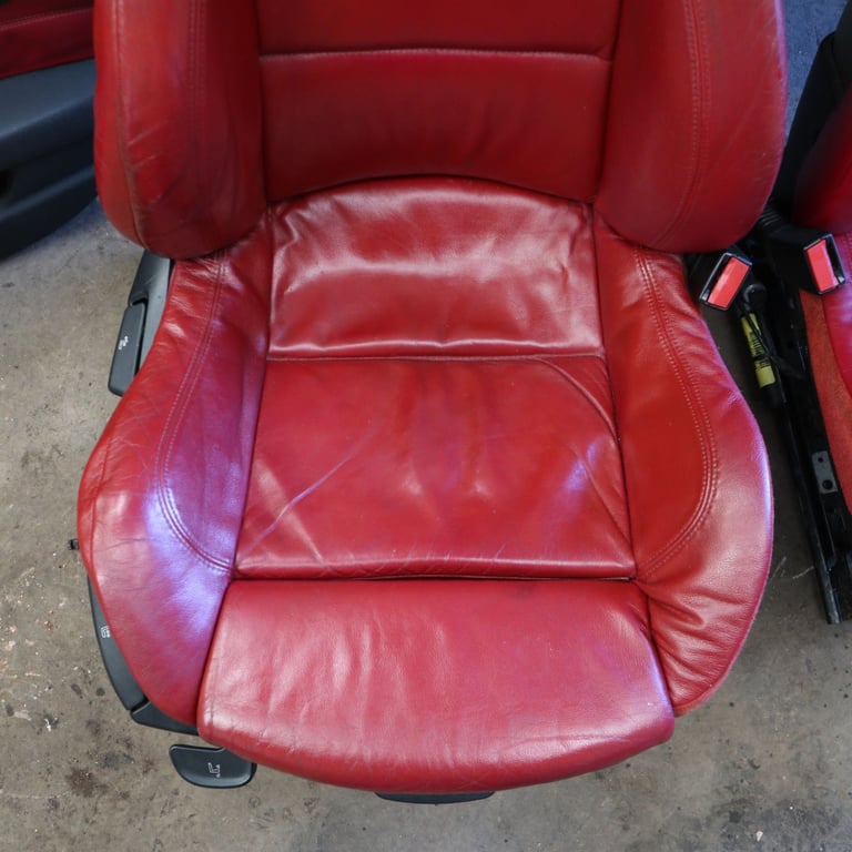 BMW E85 Z4 Sport Red Leather Seats & Door Cards (TraumRot)