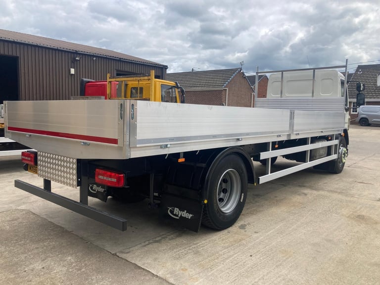 66 DAF LF 55.220 18 ton FLATBED TRUCK EURO 6 new 23  FT ALLOY DROP SIDE BODY 