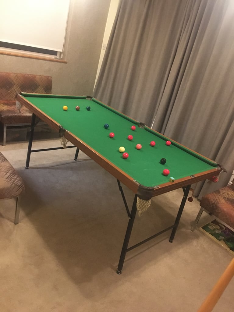 6 x 3ft snooker table 