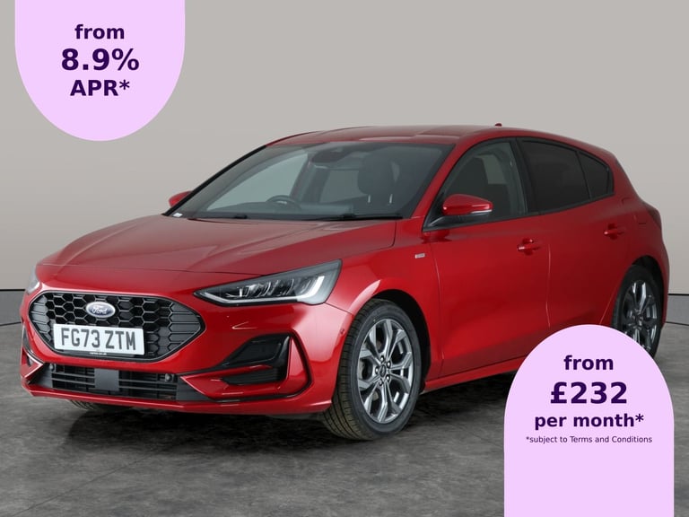 image for 2023 Ford Focus 1.0T EcoBoost ST-Line Hatchback 5dr Petrol Manual Euro 6 (s/s) (125 ps) - N Hatch...