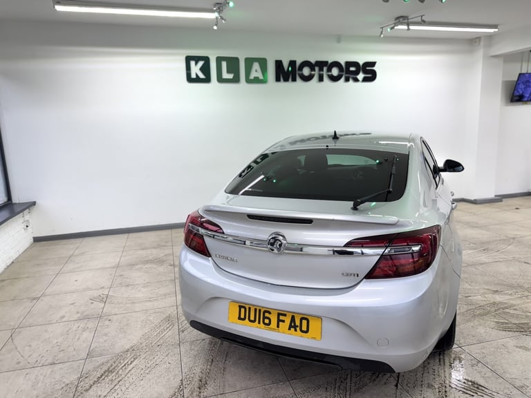 VAUXHALL INSIGNIA 1.6 CDTi SRi Nav Silver Manual Diesel 2016