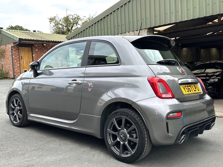 17 67 Abarth 595 1.4 T-Jet (145) 3 Door Met Record Grey **1 Driver, Belt Done**
