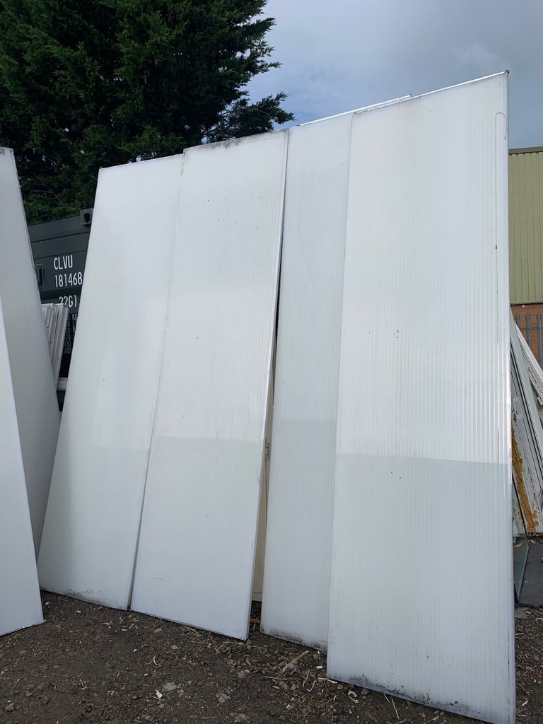 image for 7 sheets of polycarbonate sheeting Free local delivery 