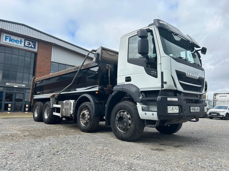 IVECO STRALIS X-WAY 8X4 STEEL TIPPER 2018 – RK68 LXX