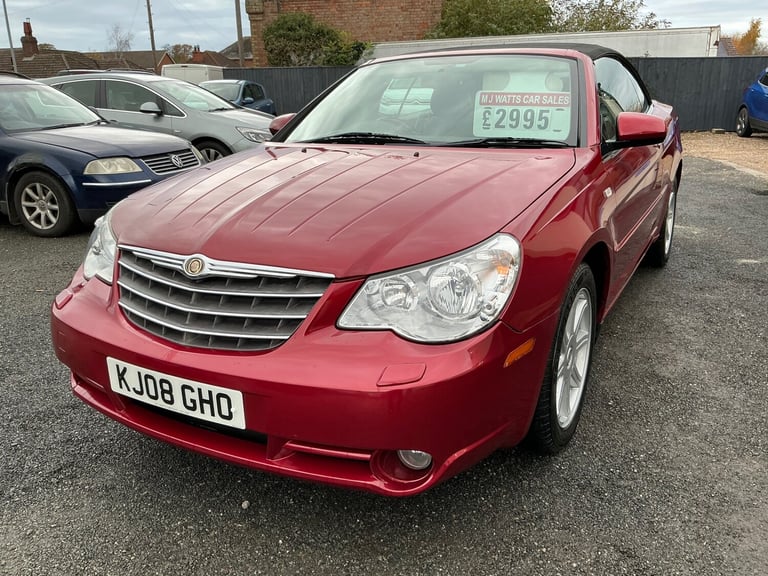 2008 Chrysler Sebring 2.0 CRD Limited 2dr CONVERTIBLE Diesel Manual