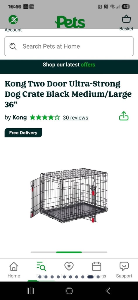 Dog Create KONG Med/Large New