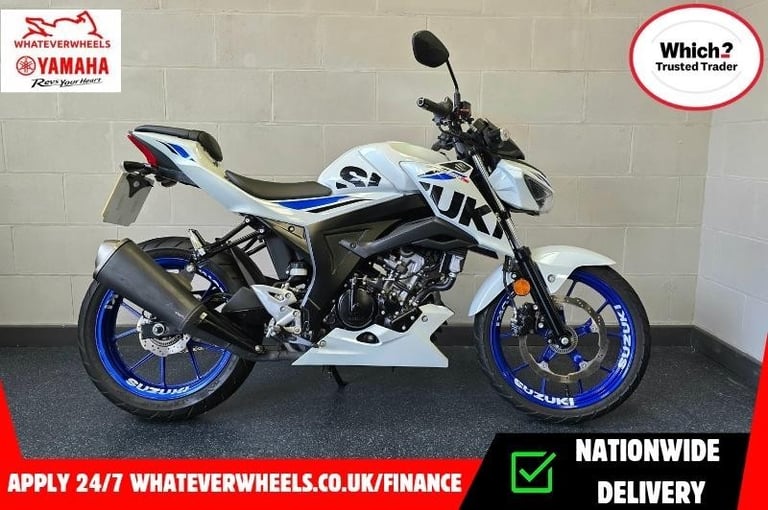 image for Suzuki GSX-S 125cc Supernaked Geared Learner Legal Motorcycle Naked Motorbike
