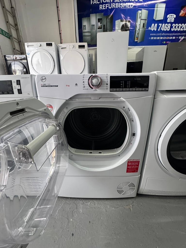 Hoover 9 kg Heat Pump Tumble Dryer -Free Same Day Delivery